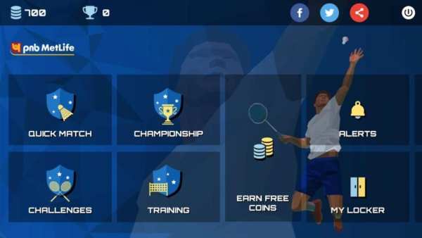 3D Pro Badminton Challenge скриншот 8