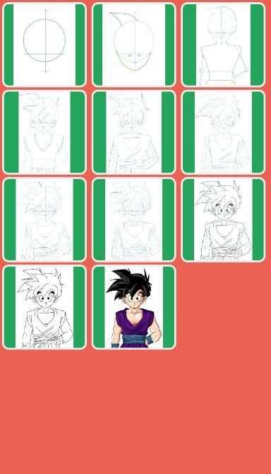 How to Draw All Dragon Ball Z Characters скриншот 6