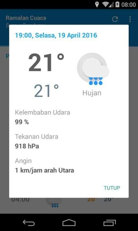 Ramalan Cuaca screenshot 4
