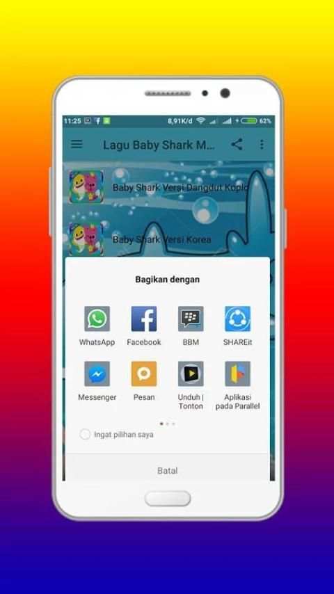 Audio Mp3 Baby Shark Offline screenshot 2
