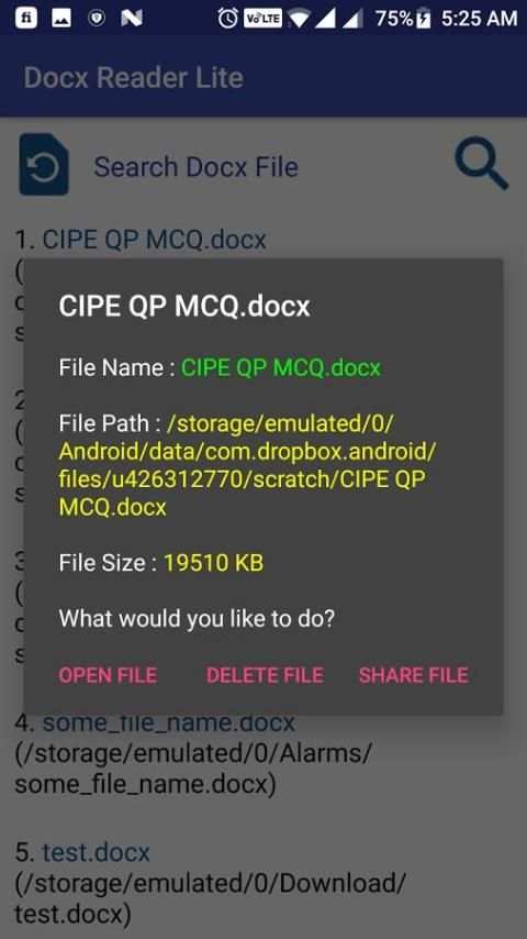 Docx Reader screenshot 4