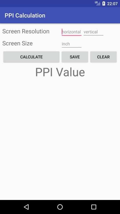 PPI Calculation 4 تصوير الشاشة