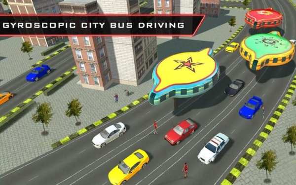 Real Gyroscopic Bus Simulator 3D - Transport Games screenshot 2