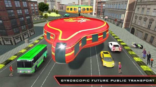 Real Gyroscopic Bus Simulator 3D - Transport Games screenshot 9