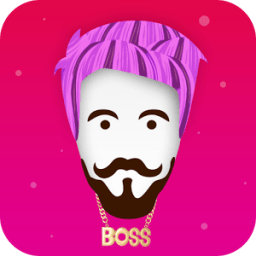 Man HairStyle Photo Editor أيقونة