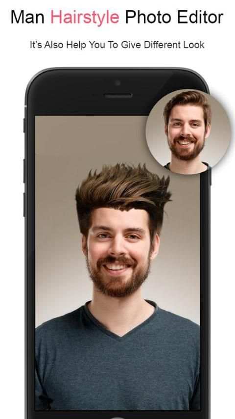 Man HairStyle Photo Editor screenshot 3