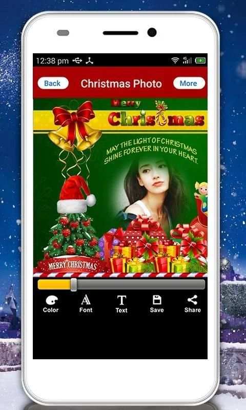 Christmas Photo Frame 2018 screenshot 1