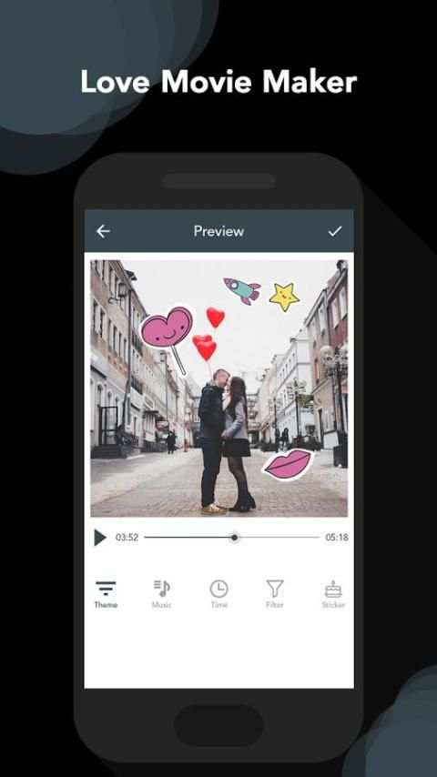 Love Video Maker With Song скриншот 3