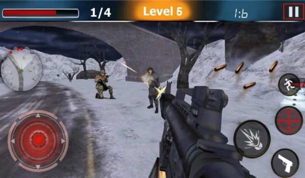 Winter Swat Army Sniper screenshot 1
