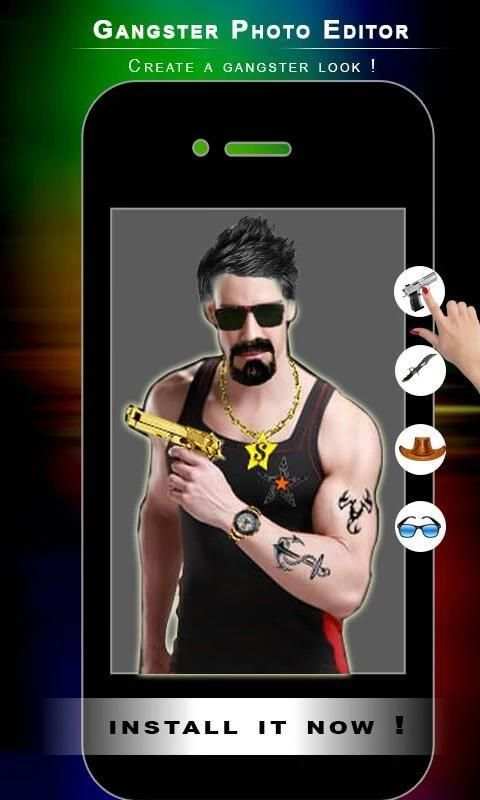Gangster Photo Editor 2 تصوير الشاشة