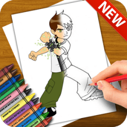 Learn to Draw Ben 10 Characters أيقونة