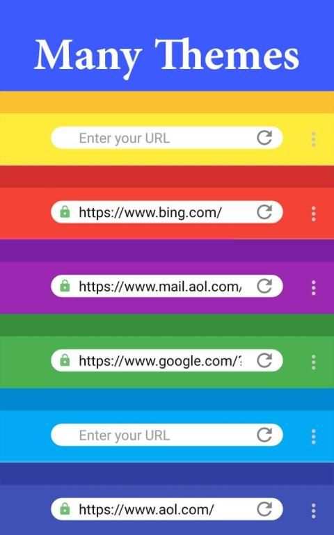Safe internet- free parental control web browser screenshot 1