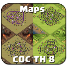 Best Maps COC TH 8 иконка