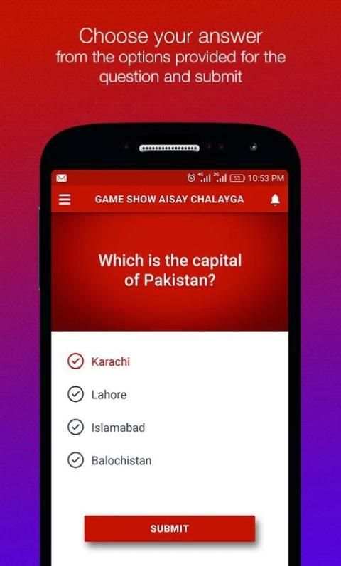 Game Show App 4 تصوير الشاشة