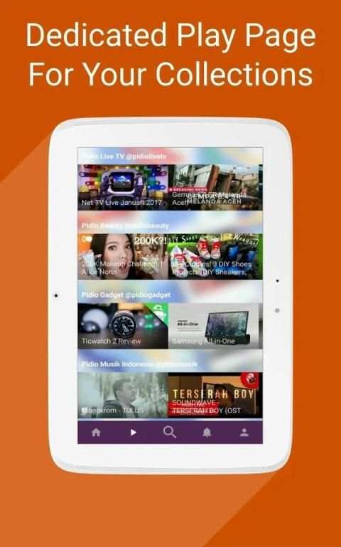 Pidio - Social Video Discovery скриншот 9