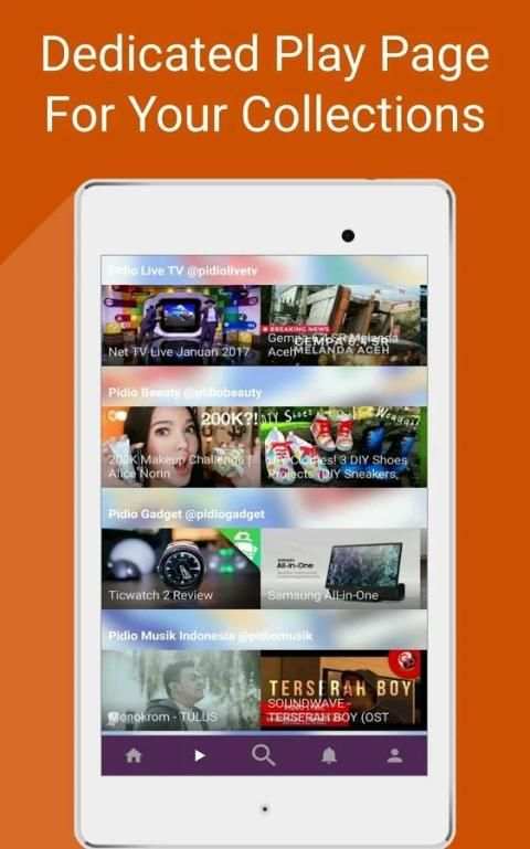 Pidio - Social Video Discovery скриншот 2