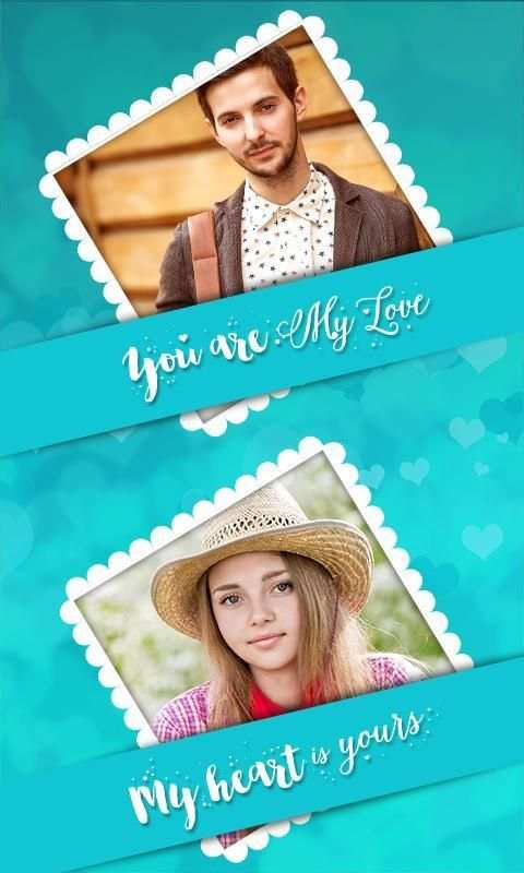 Love Couple Photo Collage स्क्रीनशॉट 3