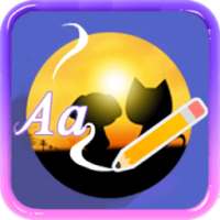 Text On Photo أيقونة