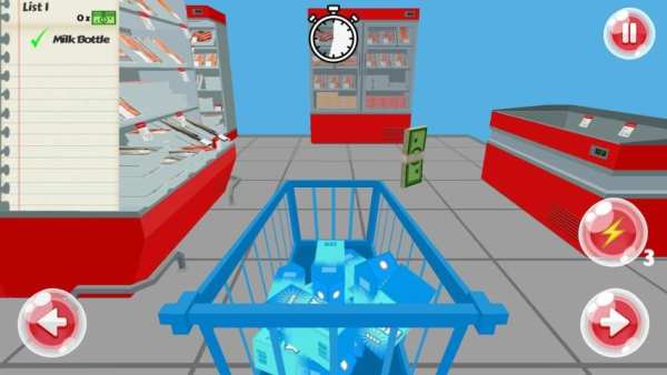 Supermarket Shopping Monster screenshot 1
