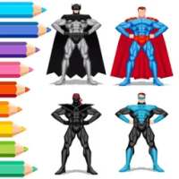 Coloring for Fans SuperHeroes