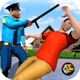 Police Hero Neighbor Rescue أيقونة