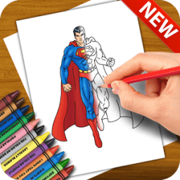 Learn to Draw Justice League Characters иконка