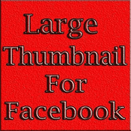 Create Large Thumbnail for Facebook أيقونة