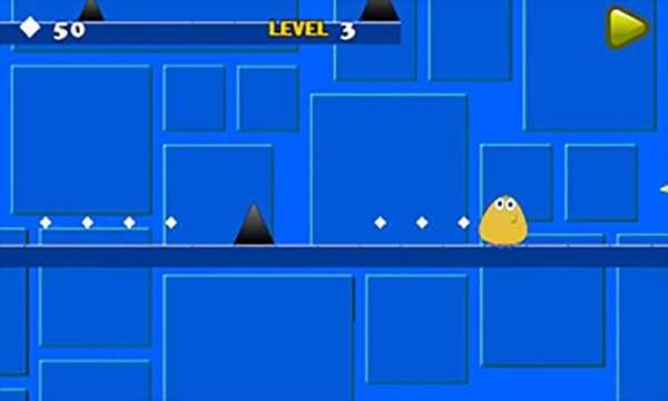 Geometry Pou Dash  screenshot 1
