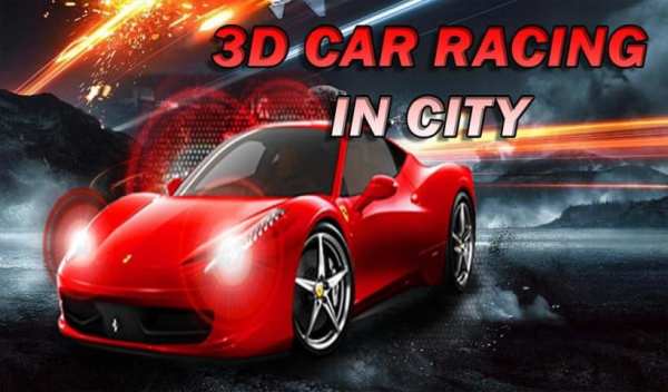 3D Car Racing in City screenshot 1