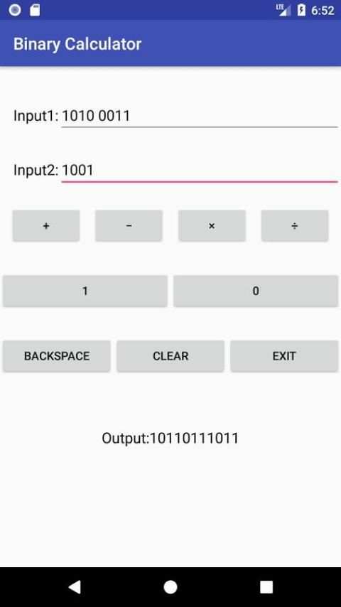 Binary Calculator 13 تصوير الشاشة