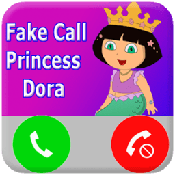 Fake Call Dora Princess иконка
