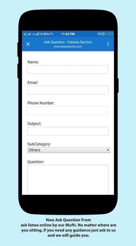 Fatawa Section screenshot 1