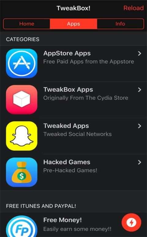 Tweakbox 3 تصوير الشاشة