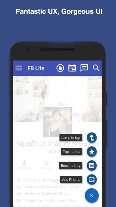 Lite for Facebook - Security Lock screenshot 6