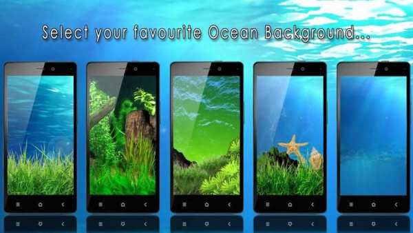 Ocean Fish Live Wallpaper HD screenshot 3