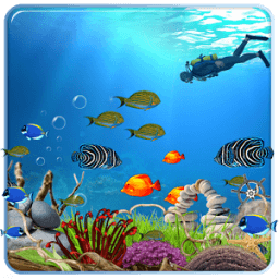 Ocean Fish Live Wallpaper HD иконка