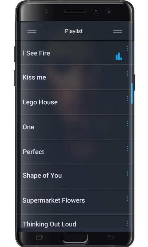 Ed Sheeran Music With Lyrics screenshot 2