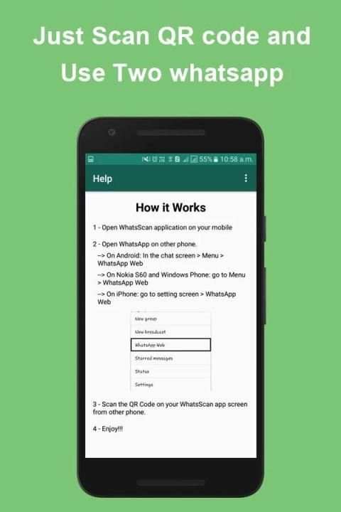 Multiple Messenger for whatsapp 2018 screenshot 4