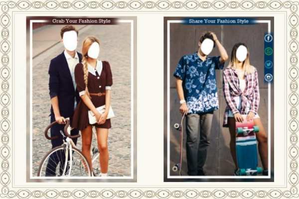 Couple Fashion Photo Suit 4 تصوير الشاشة