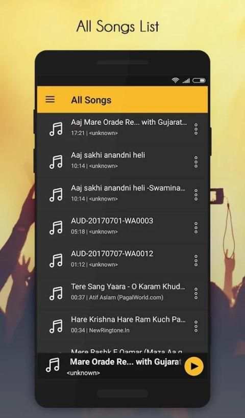 Musiclix - Free Music Player Mp3, Audio Player स्क्रीनशॉट 1