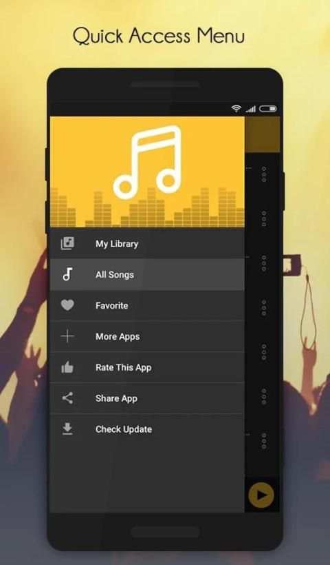 Musiclix - Free Music Player Mp3, Audio Player स्क्रीनशॉट 7