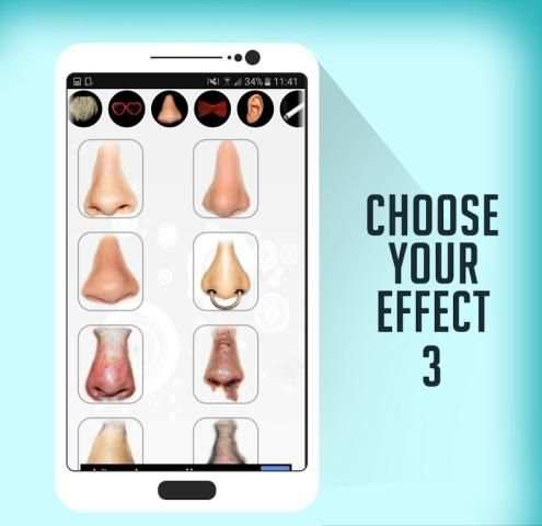 Funny Face Changer - Sticker screenshot 1