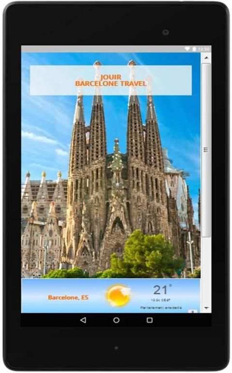 Guide de Voyge Barcelone Travel app screenshot 4