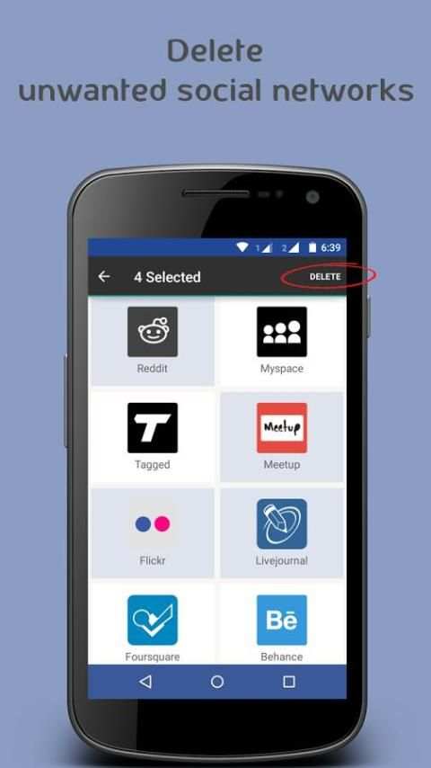 All In One - Social Networks स्क्रीनशॉट 5