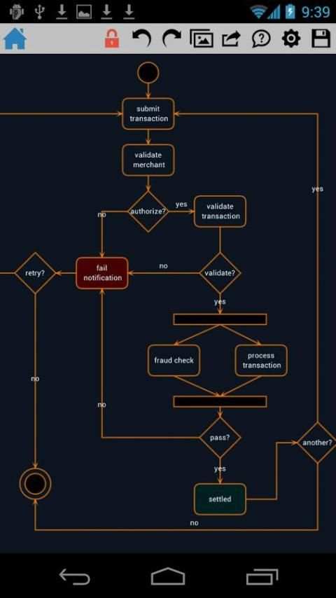 DrawExpress Diagram Lite 4 تصوير الشاشة