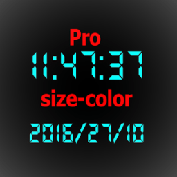 Digital clock(+ date) иконка