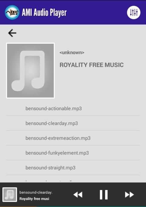 Equalizer Music Player by AMI स्क्रीनशॉट 5