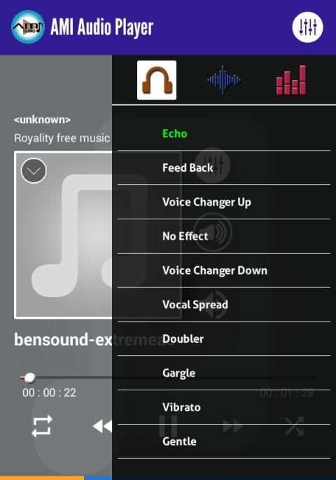 Equalizer Music Player by AMI स्क्रीनशॉट 4