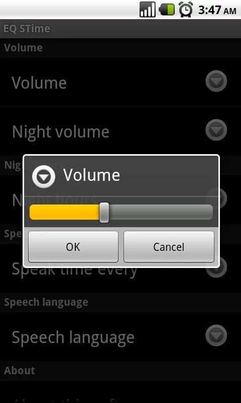 Speaking Clock - EQ STime Demo screenshot 2