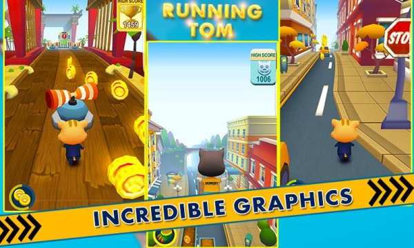 Super Talking Tom Rush 1 تصوير الشاشة